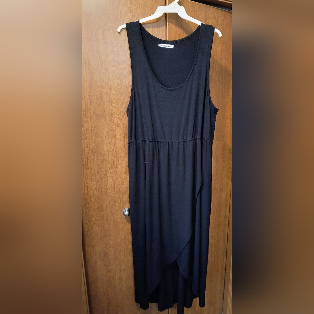 Maurice Black Sleeveless Dress